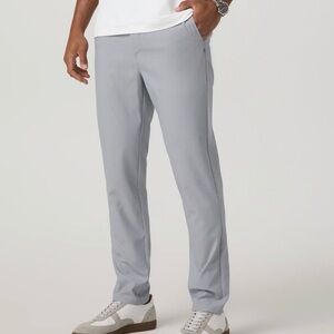 VUORI Men's Light Gray Athletic Chino Pants